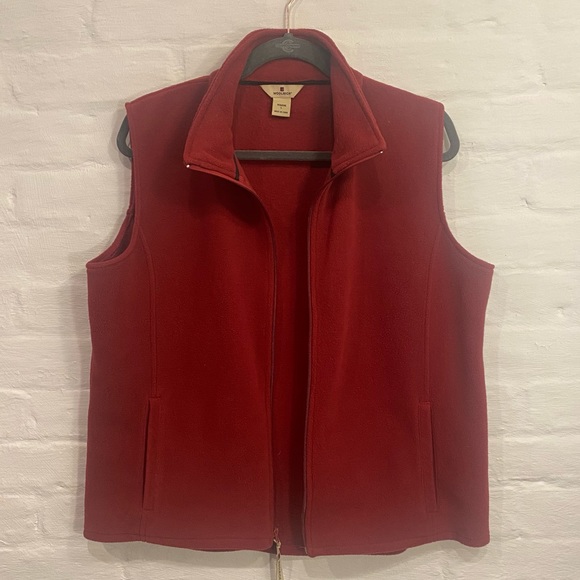 Woolrich Fleece Zip Front Vest - Picture 5 of 5